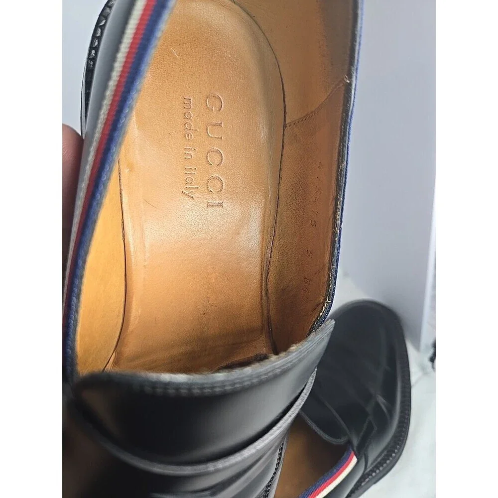 Gucci Beyond Penny Loafer Black Size 5 Made In Italy